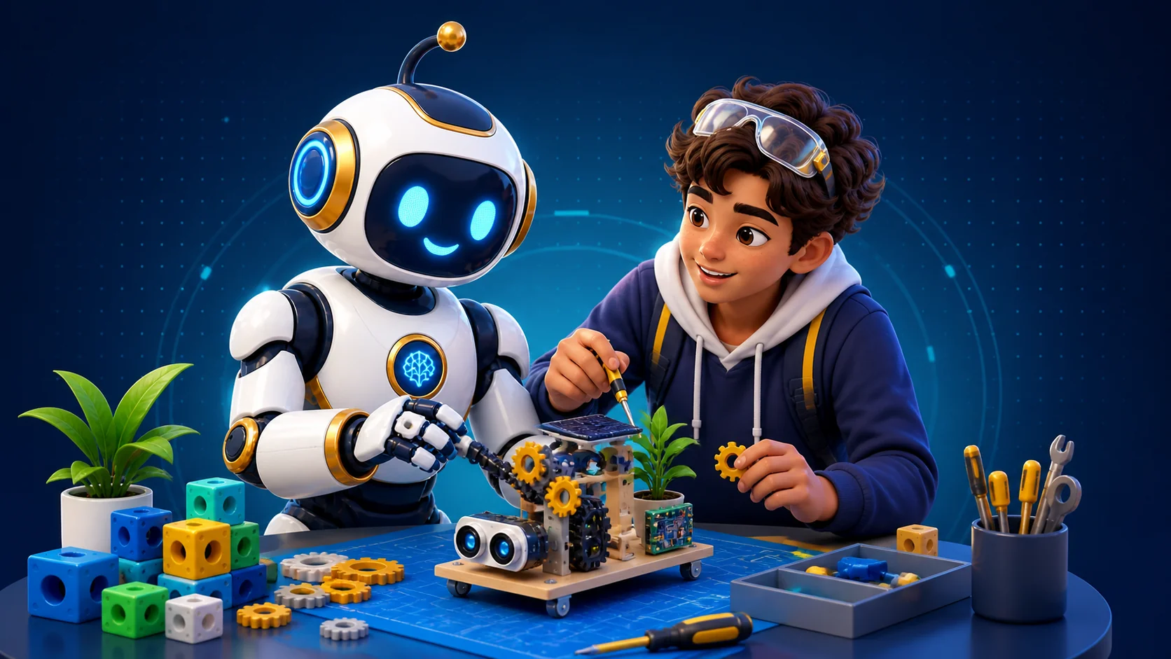 Minh họa hạng mục Coding & Crafting