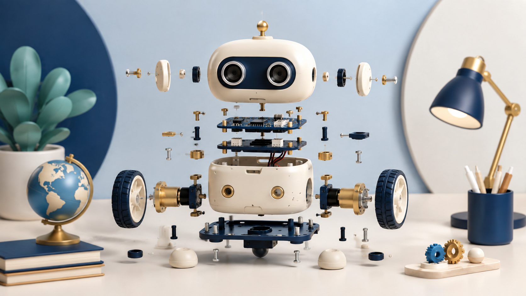 Minh họa video Làm quen với Robot