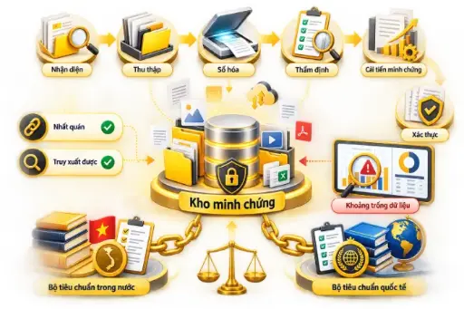 Thu thập, thẩm định, cải tiến minh chứng tự đánh giá CTĐT